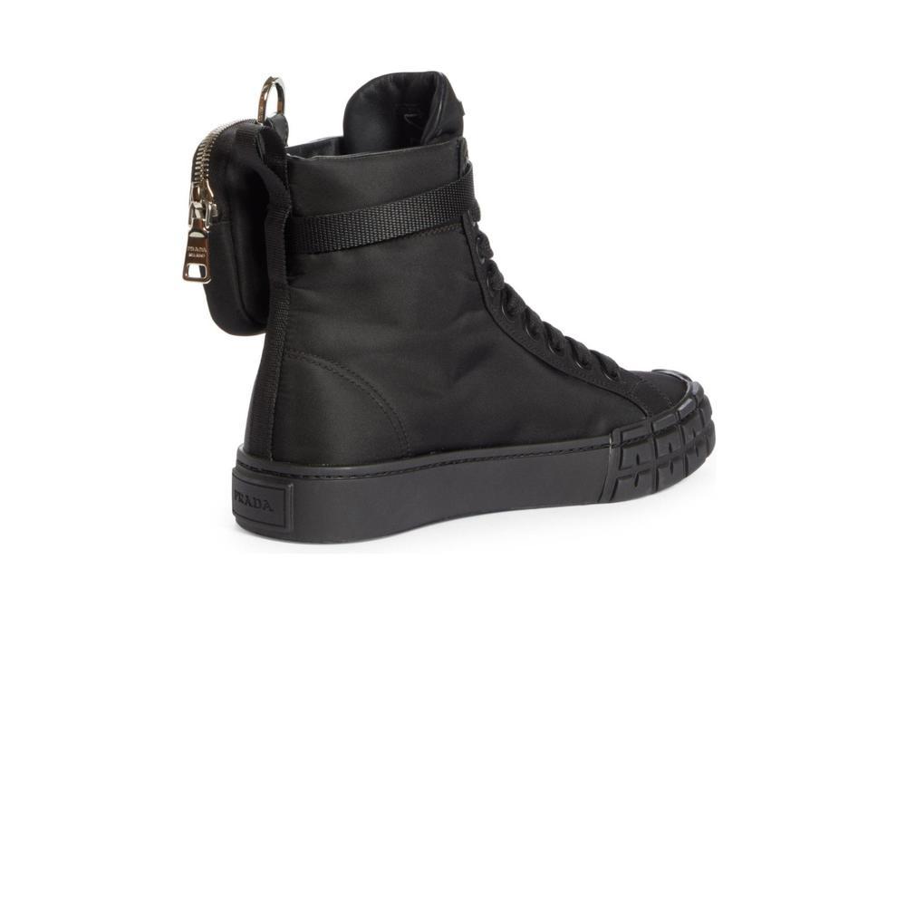 Prada - Wheel High Top Sneaker - IT 37.5 - Picture 8 of 8